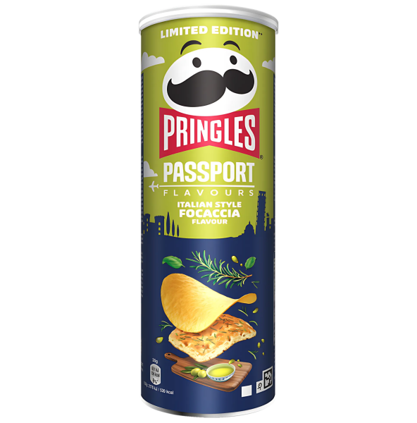 PRINGLES - Passport Italian Style Focaccia Flavour 165g